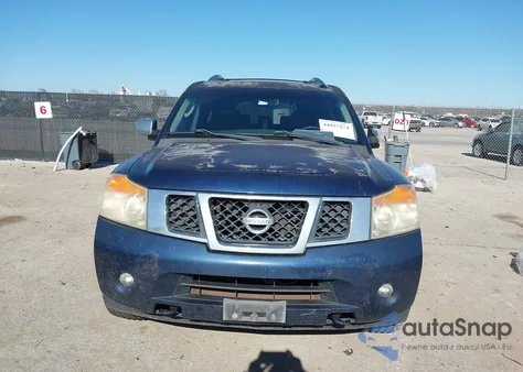 2010 Nissan Armada Titanium из США, поврежденный, VIN 5N1BA0ND5AN605553